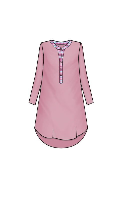 CAMICIA DA NOTTE IN CALDO COTONE FRANCESINA